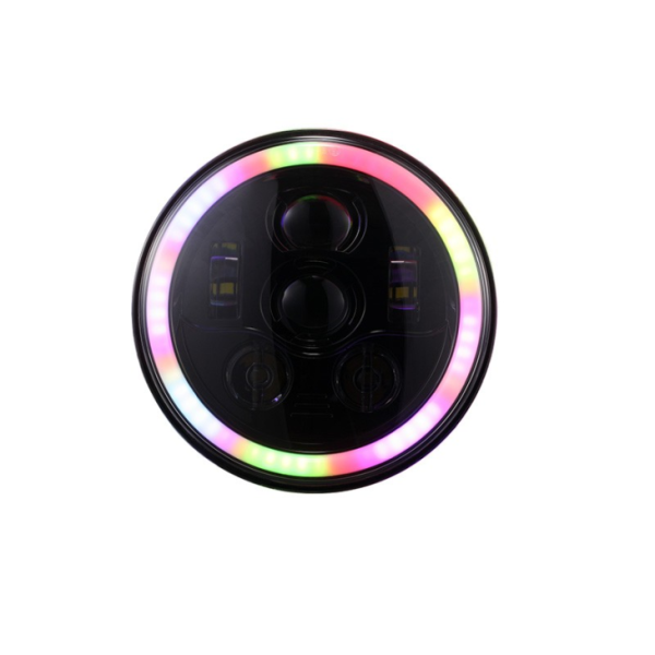 ចង្កៀងមុខរបស់ RGB HAHOO 7 អ៊ីញសម្រាប់ជេកឃឺរជិនជុលហ្សិតហ្វាមហ្វាយហ្វាយហ្វាយហ្វាយហ្វ្រី - ធម្ផារម្ផន៍ 7