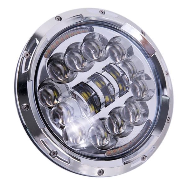 Ronde 7 Inch 90W LED -motorfiets koplamp 12V H4 LED -licht