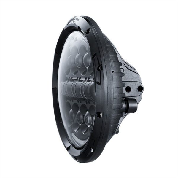 Sealed Beam Headlights 7inch For 07-17 Jeep Wrangler Hi-Lo Beam H4 12V 24V Headlamp With Halo - Image 4