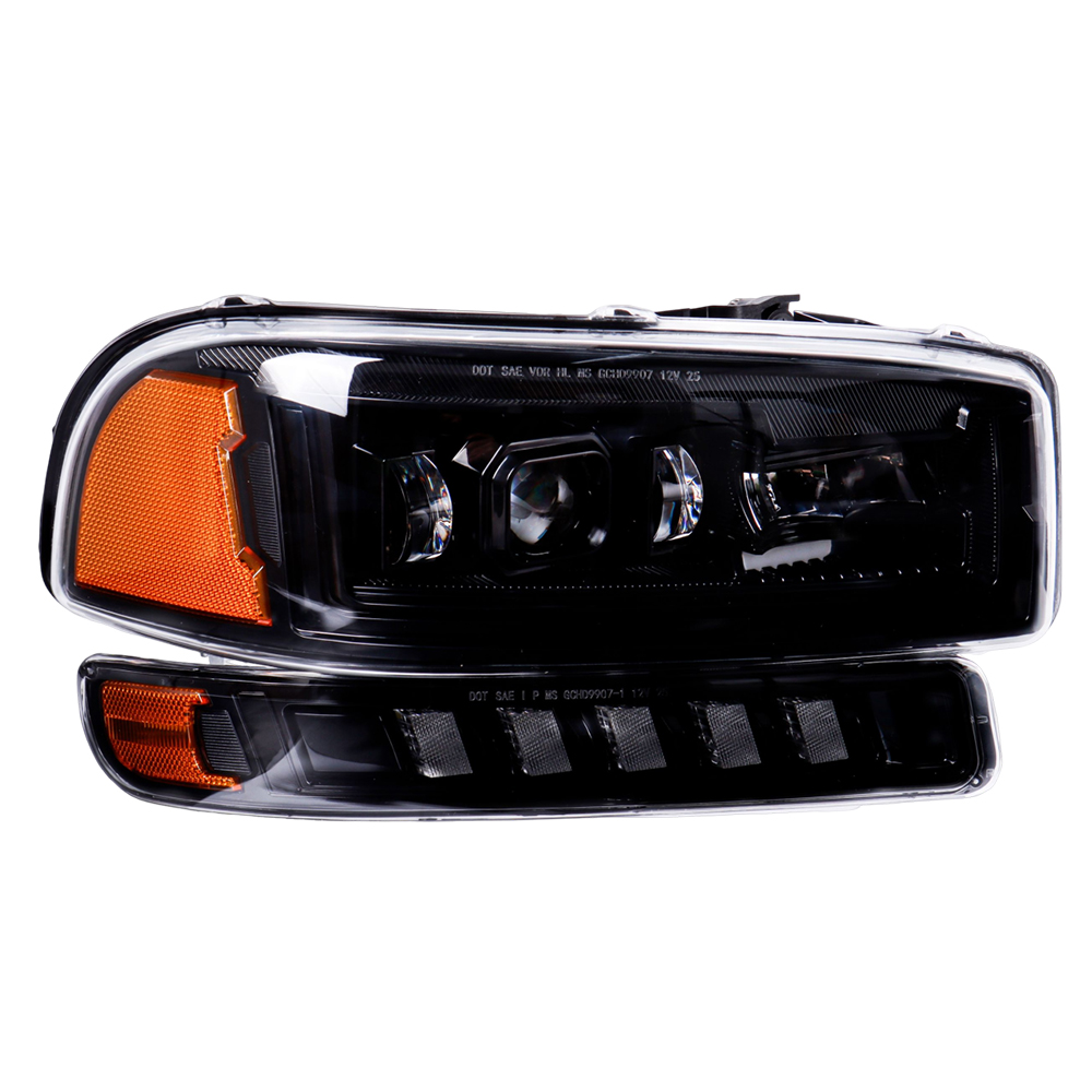 1999-2007 GMC Sierra Led Headlight Assembly