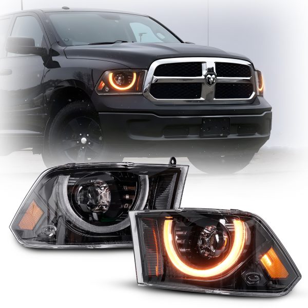 2009-2018 Dodge Ram 1500 Led Headlights