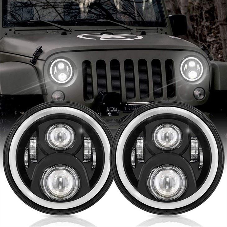 Illuminate Your Adventures: The Best LED Headlights for Jeep Wrangler JK - Morsun Technology