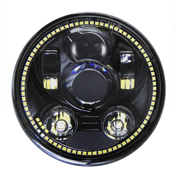 DOT E-Mark Approved 5.75 Inch LED Headlight Projector Clear Lens Chip Super Bright Waterproof For Harley Motorcycle