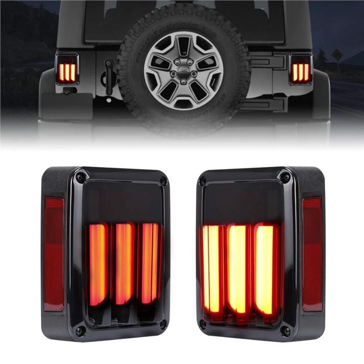 Morsun Lighting Tail Lamp For Jeep JK 12v Brake Turning Reverse Light